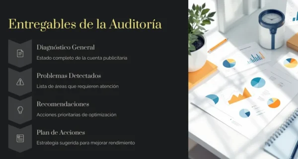Entregables de la auditoria a campañas Google Ads Entregables de la auditoria a campañas Google Ads